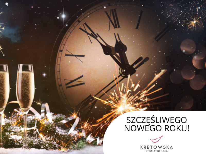 szczęśliwego nowego roku od Krętowska Stomatologia