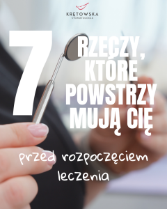 obawy pacjentów przed rozpoczęciem leczenia ortodontycznego